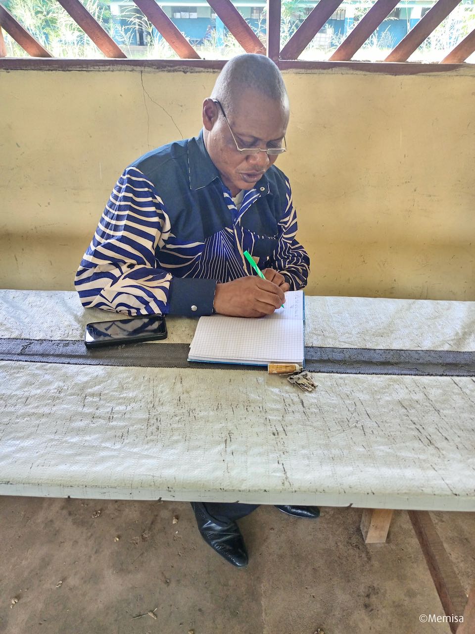 Le pasteur César Zangumbe a suivi une formation organisée par Memisa dans sa paroisse.