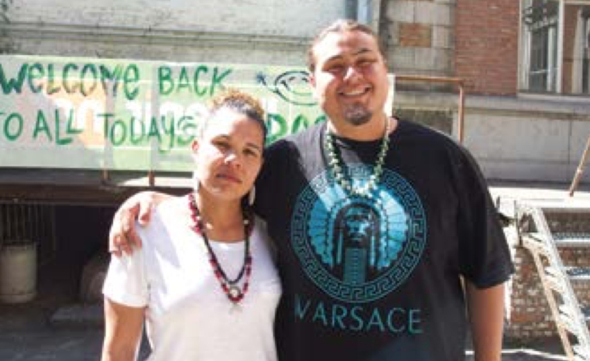 Nataanii Means et Rachel Heaton