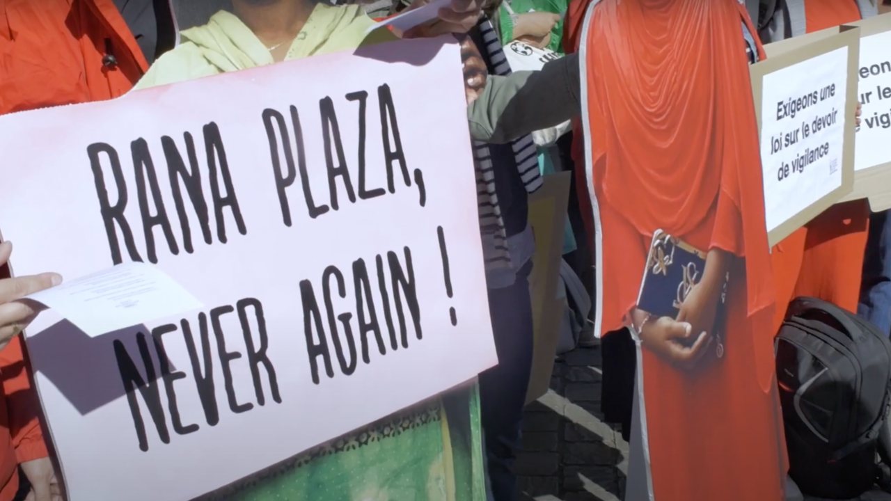 Rana Plaza Never Again. Pour une loi sur le devoir de vigilance !