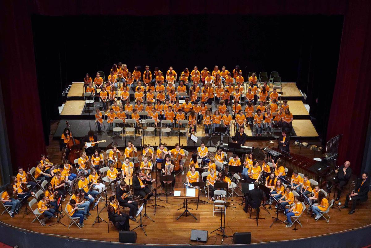 Le grand concert de fin d'année des participants d'El Sistema à Mons.