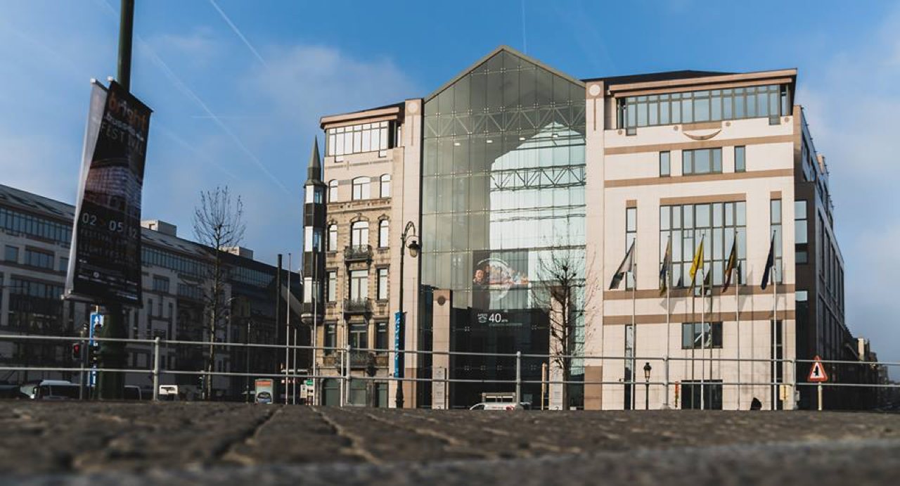 Bâtiment Espace International Wallonie-Bruxelles - Place Sainctelette, Bruxelles