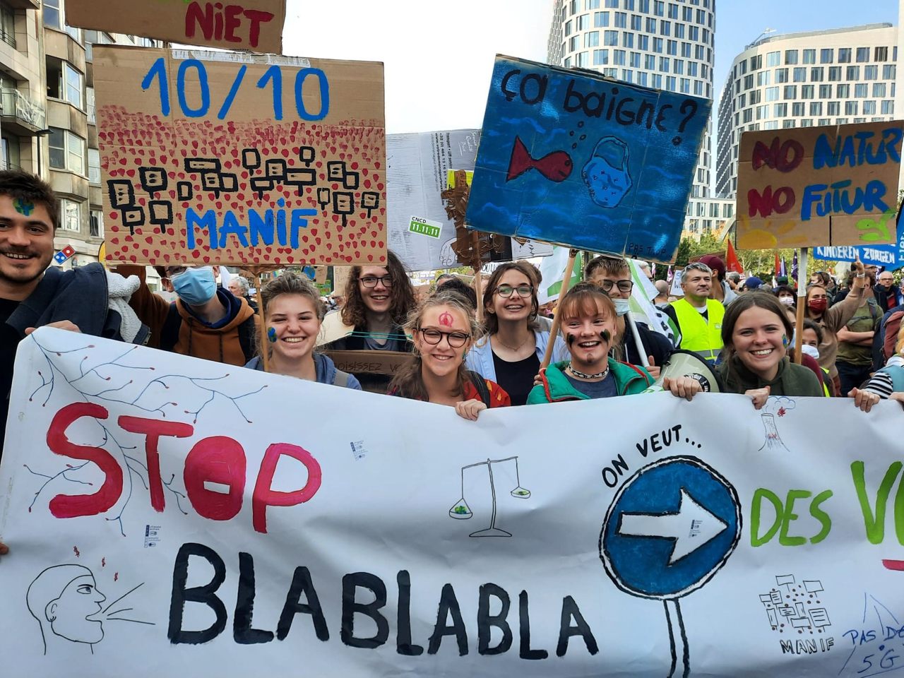 #BackToTheClimate, Bruxelles 10 octobre 2021