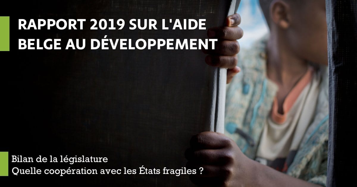 L'aide belge au développement sous la moyenne européenne