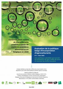 Consommation record de biocarburants produits à partir de matières premières alimentaires en Belgique en 2020