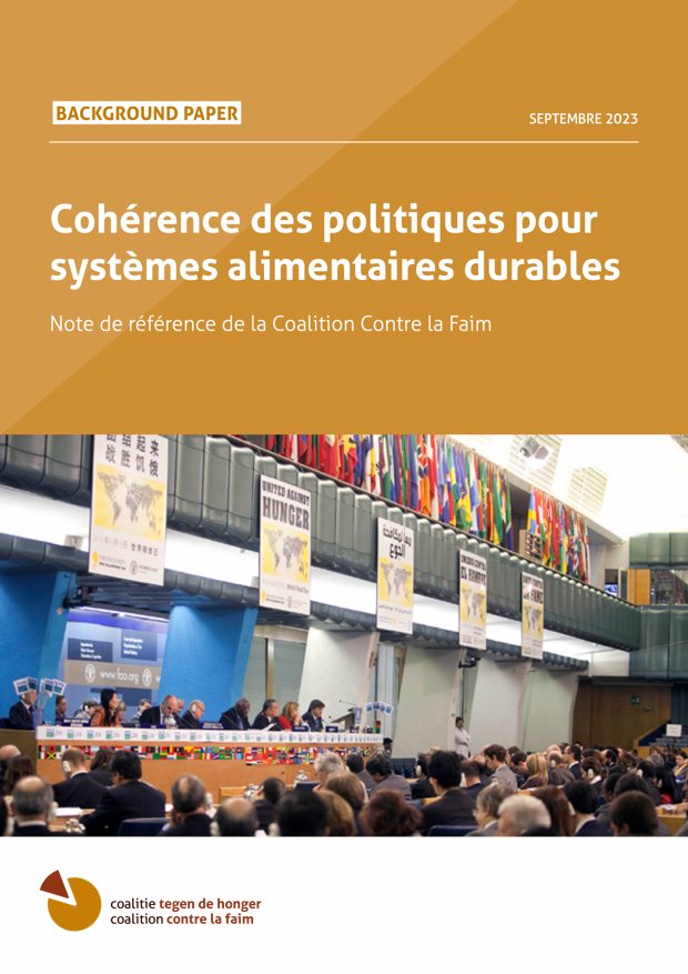 Cohérence des politiques pour systèmes alimentaires durables