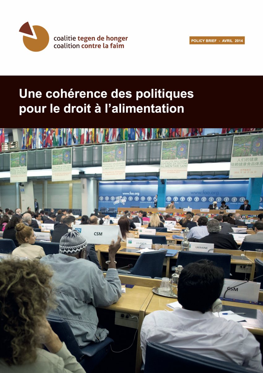 Une cohérence des politiques pour le droit à l'alimentation