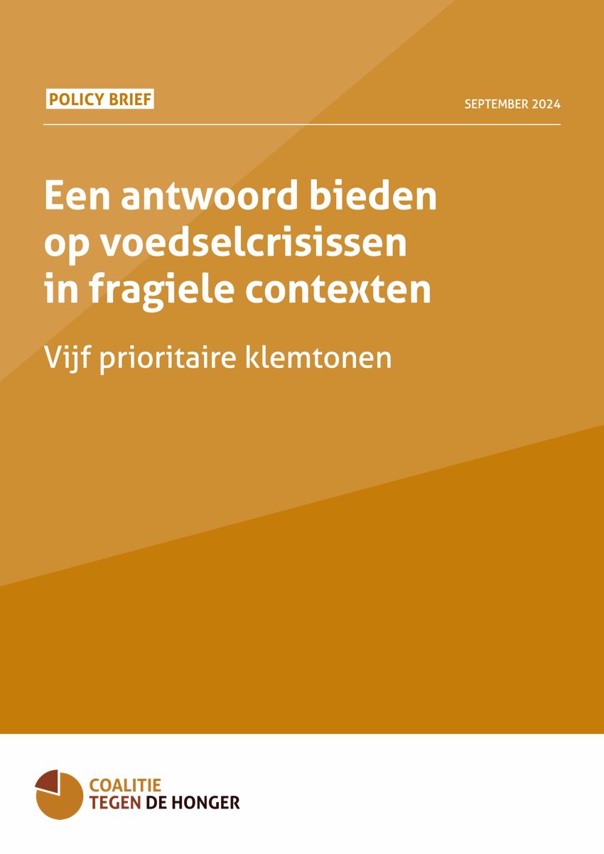 Een antwoord bieden op voedselcrisissen in fragiele contexten :...