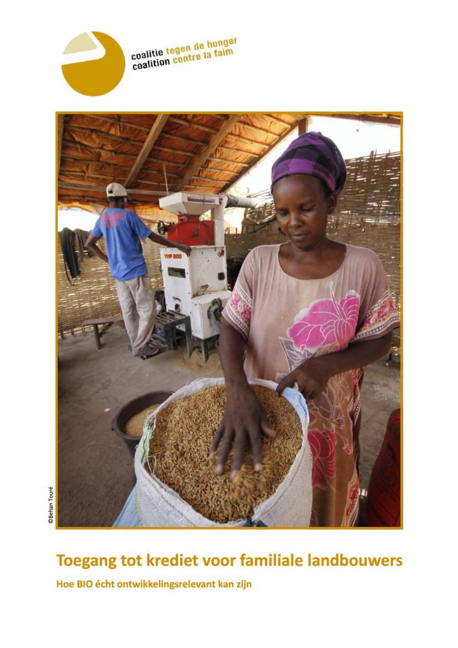 Toegang tot krediet voor familiale landbouw.